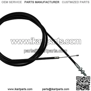 75" inch Universal Straight Throttle Cable for Gas Scooter, Go Kart, Mini Bike, Kandi