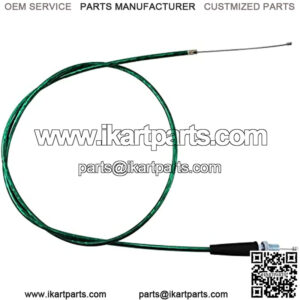 PRO BAT 50 inches Throttle Cable with Straight Tip for Mini Baja MBX10 MBX11 MB165 MB200 5.5HP 6.5HP196cc Mini Bike Parts Green