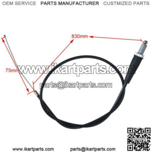 830mm 75mm Twist Throttle Cable for Motorcycle PIT PRO TRAIL QUAD DIRT BIKE ATV