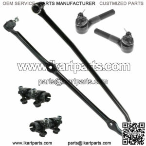 Front Tie Rod End Drag Link Sleeve Steering Kit for 93-98 Jeep Grand Cherokee V8