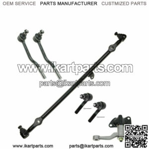 Front Tie Rod End Center Drag Link Idler Arm Steering Kit Set 6pc for D21 2WD