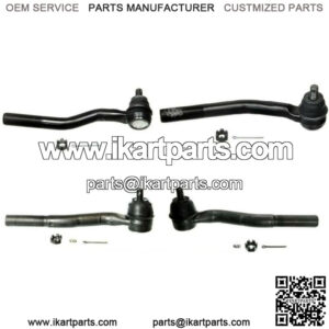 Inner & Outer Steering Tie Rod Ends Drag Link For Jeep Grand Cherokee 1999-2004