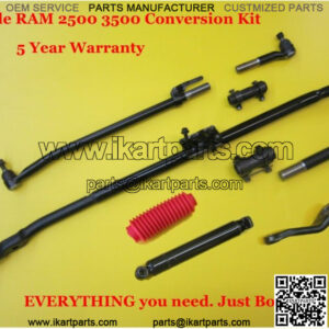 Ram 2500 3500 T Style Steering Upgrade Kit Tie Rod Drag Link Inner Outer 03-2013