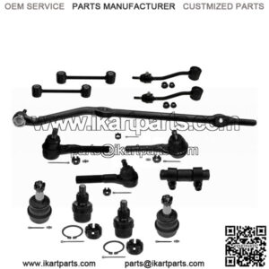 Steering Rebuild Kit Linkage Center Drag Link Ball Joint For 97-06 4WD Jeep TJ