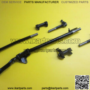 Inner Outer Tie Rod End Drag Link Steering SET F250 F350 Super Duty 05-07 RWD