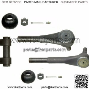 For Chevy Blazer K10 4WD Set of Front Steering Drag Links with Adjusting Sleeve