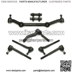 8 Pc Kit inner Outer Tie Rod End Idler Arm Center Drag Link for Chevrolet GMC