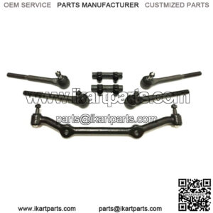 Steering & Suspension Kit Inner Outer Tie Rods Drag Link for Chevrolet GMC Isuzu
