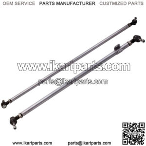 Steering Drag Link & Track Tie Rod Bar for Land Rover Discovery 1999-2004 Silver