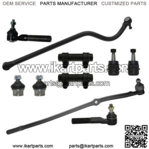 10 New pc Front Tie Rod Ends Track Bar kit for Dodge Ram 1500 2500 1998-1999 4x4