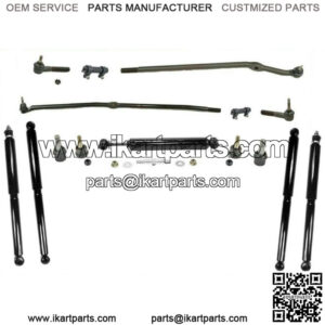 03-07 Ram PickUp 4x4 2500 3500 Drag Link Tie Rod Steering Shocks Ball Jt 15P