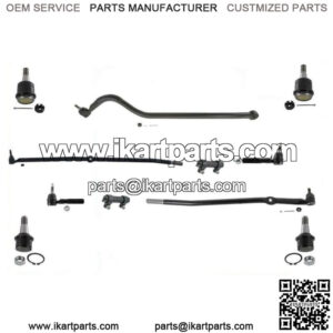 00-02 Ram 2500 3500 4500LB Axle 4x4 Tie Rods Drag Links Ball Joints Steering Kit