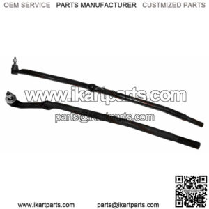 Tie Rod End Drag Link Front Steering Kit For 4WD Dodge Ram Serie