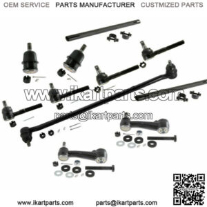 11 Pcs Drag Link Idler Arm Tie Rod Ball Joint For Dodge B2500 B3500 Ram 1500 Van