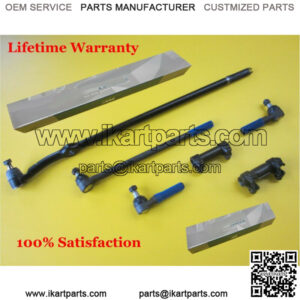 XRF Inner Outer Tie Rod End Drag Link Steering KIT F150 Bronco