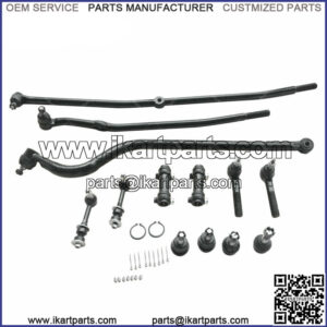 New 13pcs Front Suspension Tie Rods Track Bar Kit For Dodge Ram 1500 4wd