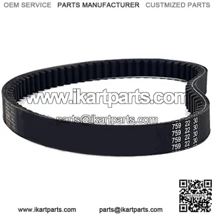 V-Belt CVT Variable Drive Belt Standard 759 22 30 Fits Yamaha Riva 125 '95-'00 and Yamaha YJ125 Vino '04-'05