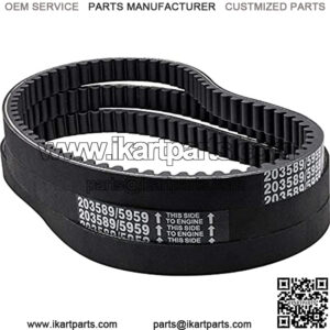 30 Series Go Kart Drive Belt Replaces Manco 5959 / Comet 203589 ??3PC)??torque converter belt