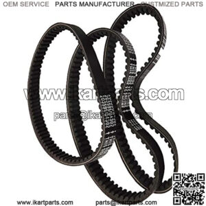 3 Pack 203591- Q430203W Go Kart Drive Belt Fit for Yerf-Dog Go Karts Go Cart