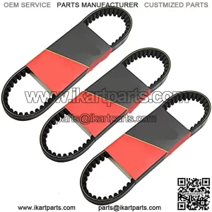 203591 30 Series Go Kart Drive Belt for Yerf Dog Manco Carter 5.5hp 6.5hp 203591-Q430203W Cart 3pcs