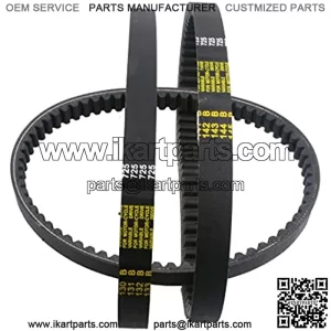 Drive Belt Replacement Compatible with 3 Pcs Go Kart Drive Belt 725 for 30 Series Torque Converter Belts