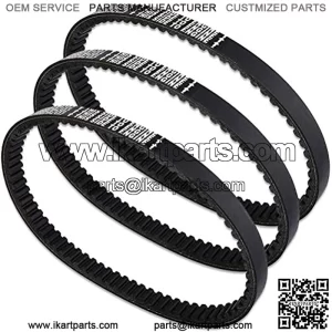 Torque Converter Drive Belt for 30 Series GO Kart Comet 203591-3pcs