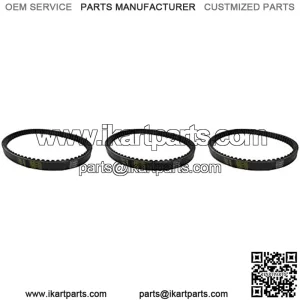3PCS 203591- Q430203W Go Kart Drive Belt for Yerf-dog go karts