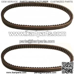 (2) TORQUE CONVERTER DRIVE BELTS for Carter G776 Belt S20 884-95F Go Karts Mini
