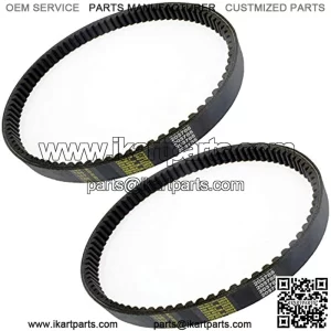 2 Pcs Drive Belt Compatible for Comet 203785 203785A Manco 12346 40 45 Series Go Kart Torque Converter