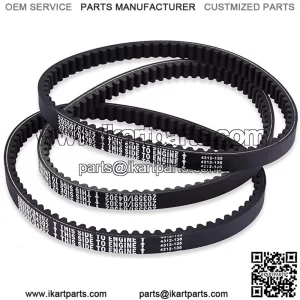 Drive Clutch Belt, 3 x Rubber Go Kart Engine Drive Belt for Yerf-Dog Go Karts 203591-Q43203W