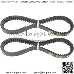Torque Converter Belt Replacement for Comet 203590 203590A 203590B 203590C 30 Series Go Kart Belt (2 Packs)