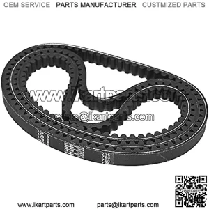 3PCS Go Kart Drive Belts 725 Replacement for 30 Series Torque Converter