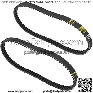 2 pcs Go Kart 37x98 Drive Belt Replaces for Comet Torque Converter 203597 203597A 10042 Go Kart Torque Converter Belt