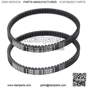 2Pcs 203591- Q430203W Go Kart Drive Belt for Yerf-dog Go karts Go Cart
