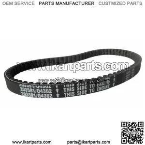 203591- Q430203W Go Kart Drive Belt for Yerf-dog go karts