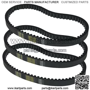 Go Kart Drive Belt 725 Fits For 30 Series Torque Converter - 3 Belts