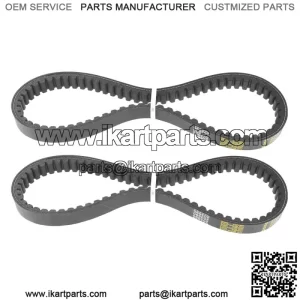 2pcs Torque Converter Drive Belt For Comet 203590 TAV2 Manco 9655 9659 Go Kart
