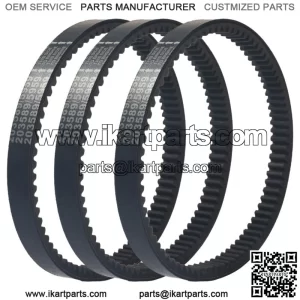 3pcs Drive Belt For 30 Series Manco 5959 Comet 203589 Go Kart Ken-Bar Sportworks