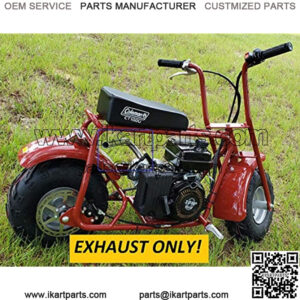 Header Exhaust Pipe for: Coleman Powersport 98cc 3.0 HP CT100U Mini Bike