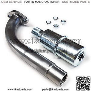 Exhaust With Muffler for: Coleman ct100u / cc100x Mini bike.
