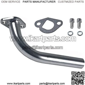 Exhaust Pipe for Predator 196cc 212cc GX160, GX200 Go Kart & mini bikes!