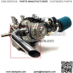 Predator 301cc & 420cc, GX 389 & 390 Header Exhaust Pipe for Go Kart, mini bikes.