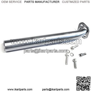 Header Exhaust Pipe for: Small Briggs & Tecumseh Engine, GoKart Fun Cart minibike.