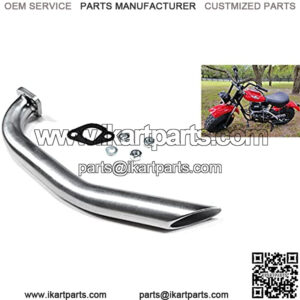 Exhaust Header pipe for Massimo Motor Warrior200 196CC Mini Bike, COLEMAN BT200X, COLEMAN CT200U, COLEMAN CT200U-EX.