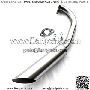 Exhaust Header for: Mega Moto 212cc, Coleman RB200 Gas Powered Mini Bike.