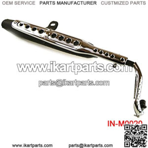 Exhaust Muffler Pipe System for Lifan Mini Trail Honda CT70 CT70 Dax 49cc 72cc 86cc 107cc Dirt Pit Bike