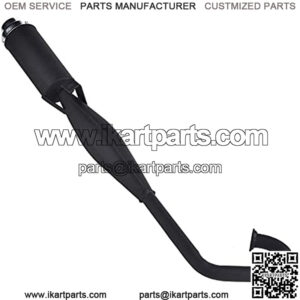 Exhaust Pipe Muffler with Expansion Chamber 47cc 49cc 2 Stroke Engine Pocket Bike Mini Quad
