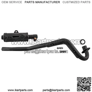 28mm Muffler Exhaust Pipe for ATV Quad Go Kart 50cc 70cc 90cc 110 125cc