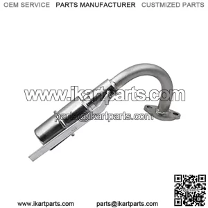 Exhaust with Muffler for Predator 212cc GX160 GX200 Go Kart & Mini Bikes