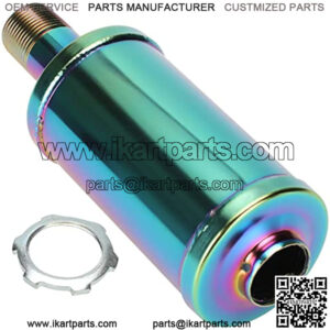 Exhaust Muffler Silencer for Predator 212cc 196cc 420cc CT200u CT200u-ex BT200x CC100x CT100u Massimo Baja MB200 Mini Bike Go Kart KT196 GX160 GX200 Clone Engines Performance Parts Colorful